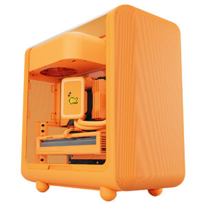Hyte X50 Astral Orange Temperli Cam Usb 3 2 Atx Mid Tower Gaming Kasa 2 Yil Birebir Degisim Garantili T2