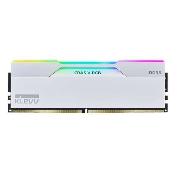 Klevv Cras V Rgb 64gb 2x32gb 6000mhz Cl30 Intel Xmp 3 0 Amd Expo Ddr5 Brilliant White Ram Kd5bgua80 60a300j 2 Yil Birebir Degisim Garantili 2