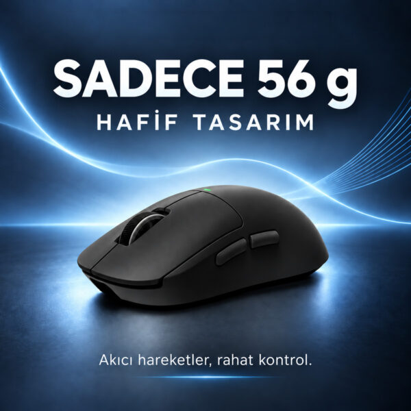 Mchose A5 V3 Black 8k Hz Kablosuz Gaming Mouse (hw A5v3 4) 5