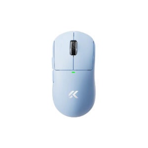 MCHOSE A5 V3 Mavi Kablosuz Gaming Mouse için ALT etiketi: Yüksek çözünürlüklü 8K Hz kablosuz gaming mouse, şık mavi tasarımı ve ergonomik yapısıyla oyun performansını artırır.