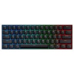 MCHOSE Ace 60 Pro Siyah RGB oyun klavyesi, hall effect KTE manyetik anahtarlar ve hot-swap özelliği ile yüksek performans sağlar.