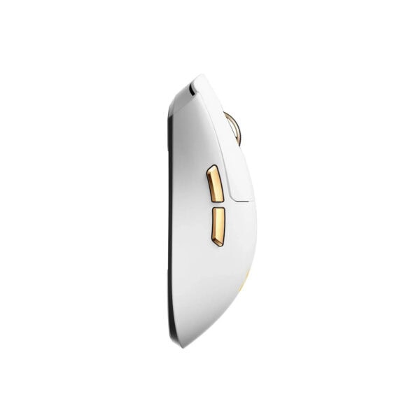 MCHOSE K7 Ultra Beyaz Altın 8K Hz kablosuz oyun mouse, yüksek performanslı ve şık tasarımıyla oyun deneyiminizi artırır.