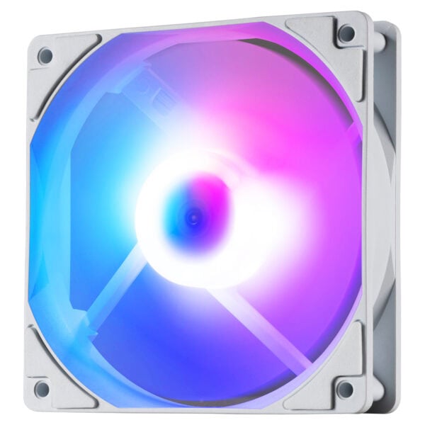 MSI MAG F120 ARGB Beyaz 120mm kasa fanı, RGB aydınlatmalı, yüksek performanslı bilgisayar kasası fanı, oyun ve yüksek performanslı sistemler için ideal.