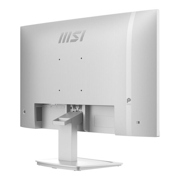 MSI PRO MP273W E14A 27 inç 144 Hz Full HD IPS Beyaz Monitör, yüksek yenileme hızı ve net görüntü kalitesi ile oyun ve ofis kullanımı için ideal.
