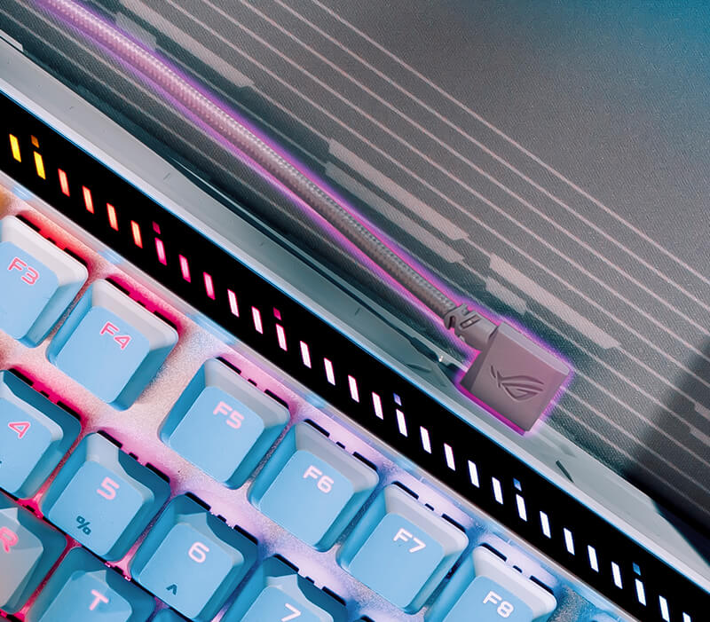 M705 ROG FALCHION ACE 75HE/BK/V2/UK/PBT ASUS ROG Falchion Ace 75 HE Gaming Klavye H14