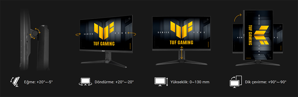 ASUS TUF Gaming VG27AQL5A Gaming Monitör H14