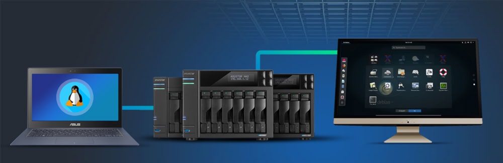 LOCKERSTOR 6 Gen2 (AS6706T) Yüksek performanslı bilgisayarlar ve sunucu ekipmanlarıyla modern işletmeler için çözüm.