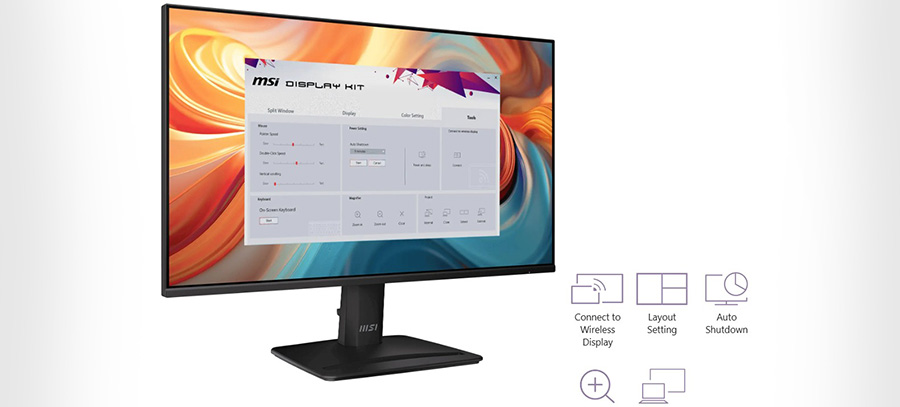 MSI PRO MP242 E14A 23.8 inç 144Hz 1ms Full HD Adaptive Sync IPS Monitör h15