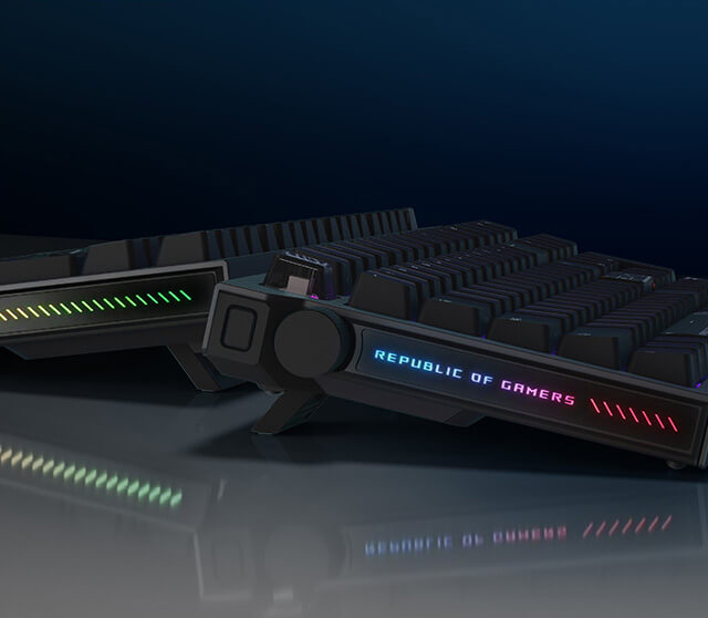 X903 STRIX MORPH 96 WL/NXSWV2/__/_____ ASUS ROG Strix Morph 96 Wireless ROG NX V2 Switch Hotswap RGB Mekanik Kablosuz Türkçe Gaming Klavye h19