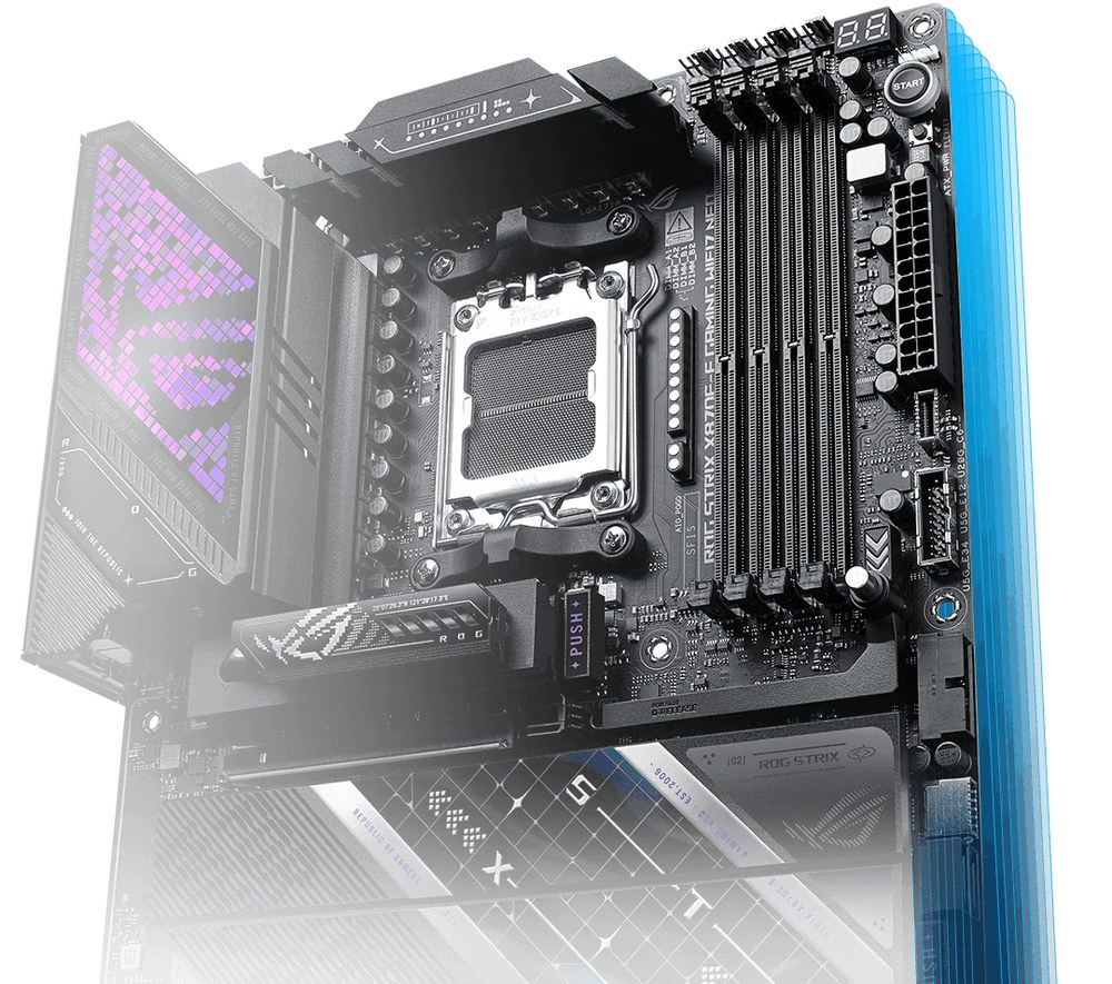 ROG STRIX X870E-E GAMING WIFI7 NEO ASUS ROG STRIX X870E-E GAMING WIFI7 NEO Anakart H18