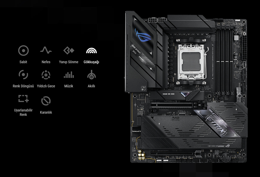 ROG STRIX B850-F GAMING WIFI7 NEO ASUS ROG STRIX B850-F GAMING WIFI7 NEO Anakart H17