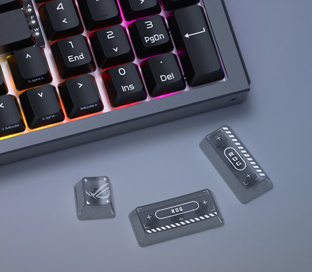 X903 STRIX MORPH 96 WL/NXSWV2/__/_____ ASUS ROG Strix Morph 96 Wireless ROG NX V2 Switch Hotswap RGB Mekanik Kablosuz Türkçe Gaming Klavye h20