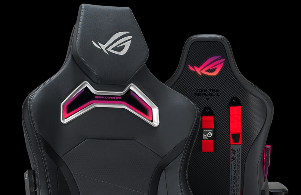 ASUS ROG Chariot X SL301W Siyah Oyuncu Koltuğu h2