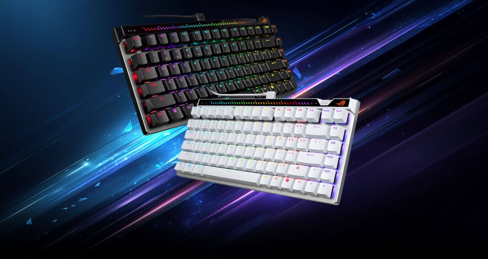 M705 ROG FALCHION ACE 75HE/BK/V2/UK/PBT ASUS ROG Falchion Ace 75 HE Gaming Klavye H2