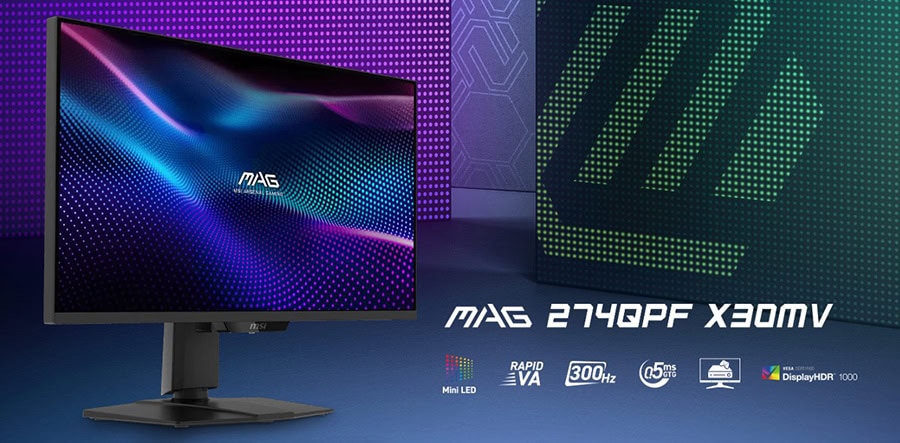 MSI MAG 274QPF X30MV Gaming Monitör H2