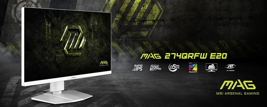 MSI MAG 274QRFW E20 Gaming Monitör H2