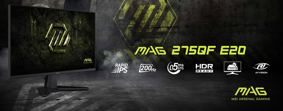 MSI MAG 275QF E20 Gaming Monitör H2