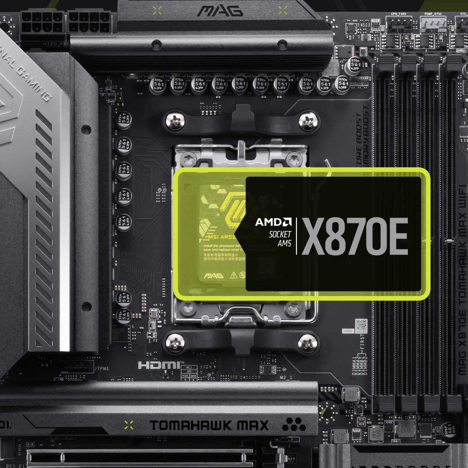 MSI MAG X870E TOMAHAWK MAX WIFI Anakart H2