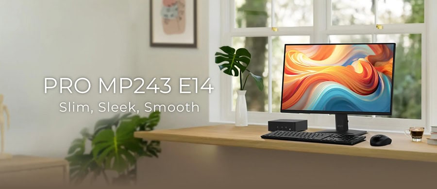 MSI PRO MP243 E14 23.8 inç Full HD IPS monitör, 144Hz yenileme hızı ve 1ms tepki süresi ile yüksek performans sağlar. Adaptive Sync teknolojisi ve şık tasarımıyla oyun ve ofis kullanımı için ideal.