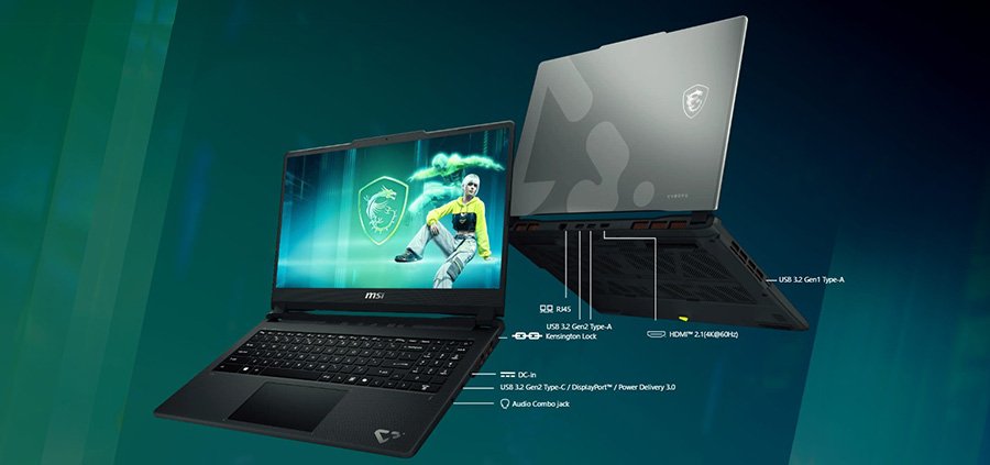 MSI CYBORG 15 MAX C13WF-065XTR Gaming Laptop H24