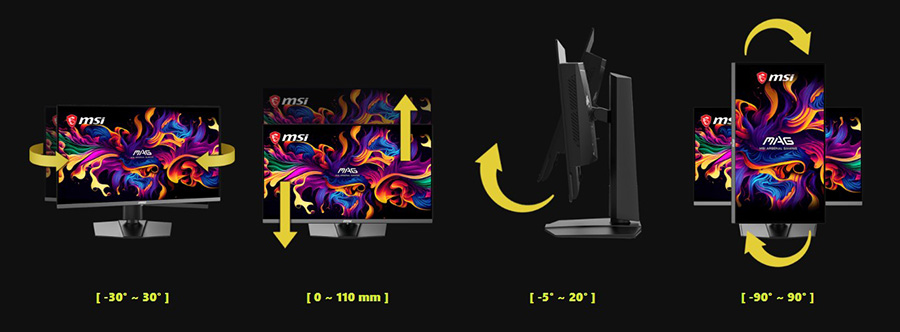 MSI MAG 272UP QD-OLED E16 Gaming Monitör H26
