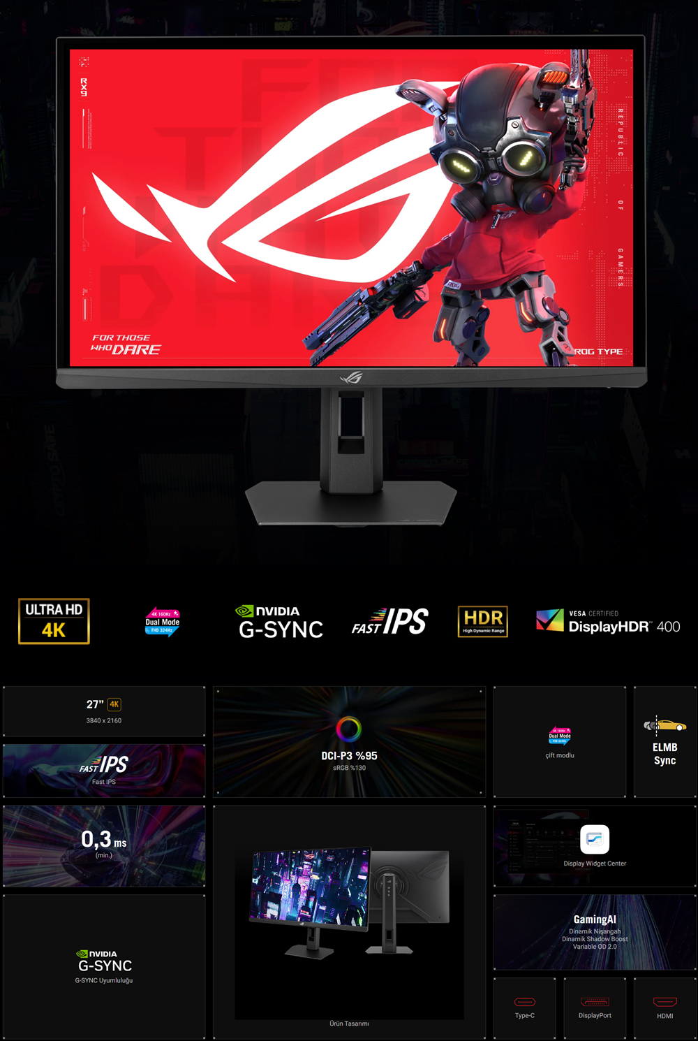 XG27UCSR ASUS ROG Strix XG27UCSR Gaming Monitör H2