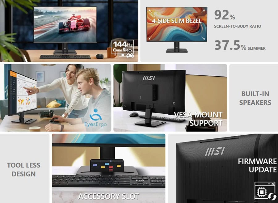 MSI PRO MP271 E14A Monitör H3