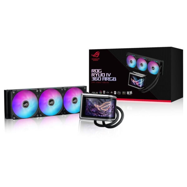 ASUS ROG Maximus Z890 anakart ve RYUO IV 360 ARGB sıvı soğutucu, yüksek performans ve şık tasarım sunar. Oyun ve overclock için ideal, RGB aydınlatmalı ve dayanıklı bileşenlerle donatılmış.