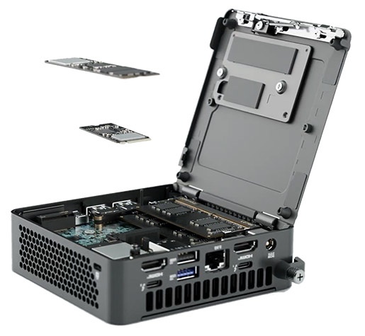 ASUS NUC 15 Pro Tall Kit RNUC15CRHC500002 Intel Core 5-210H Barebone FreeDos Mini Bilgisayar h12