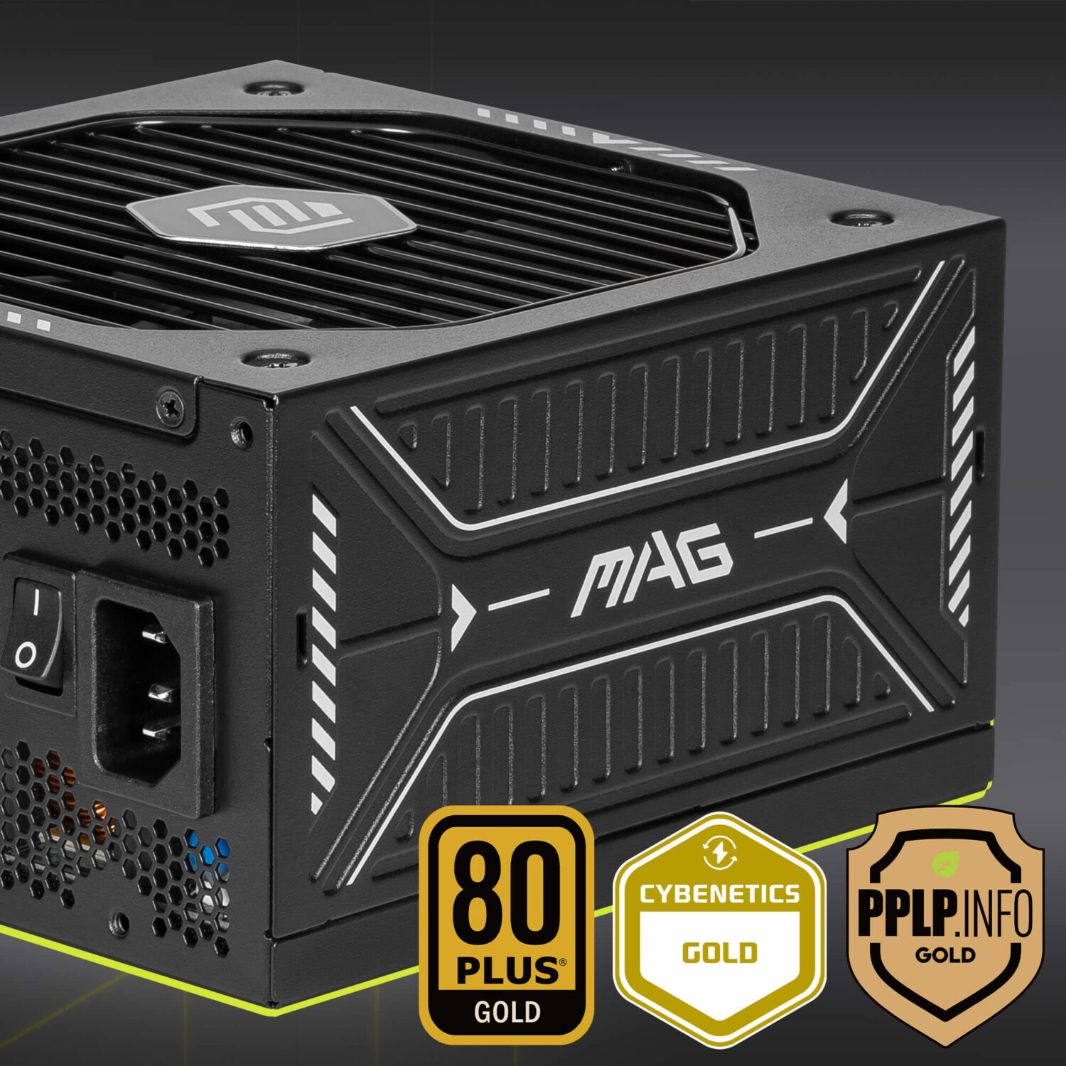 MSI MAG A750GLS PCIE5 80 PLUS Gold sertifikası