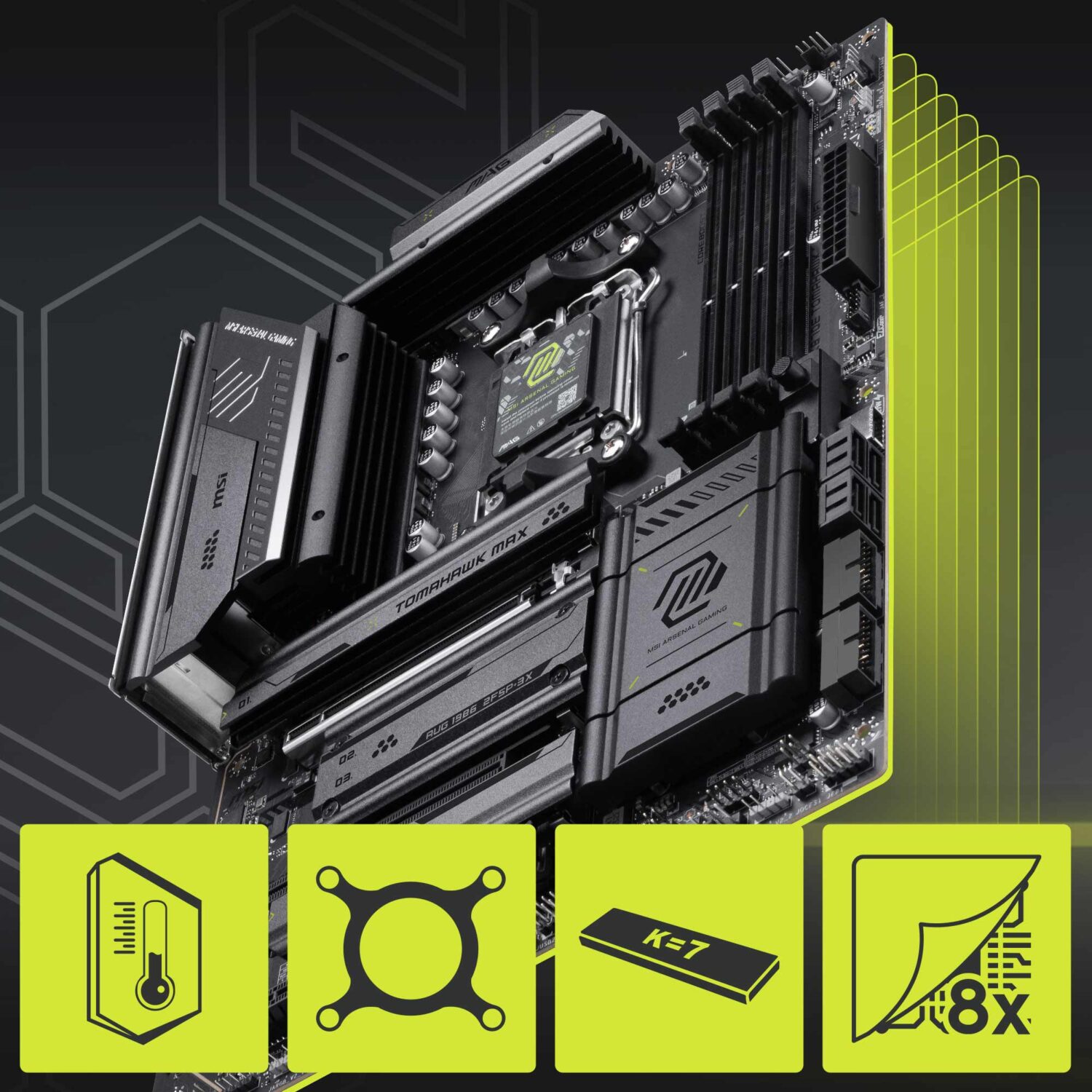 MSI MAG X870E TOMAHAWK MAX WIFI Anakart H4