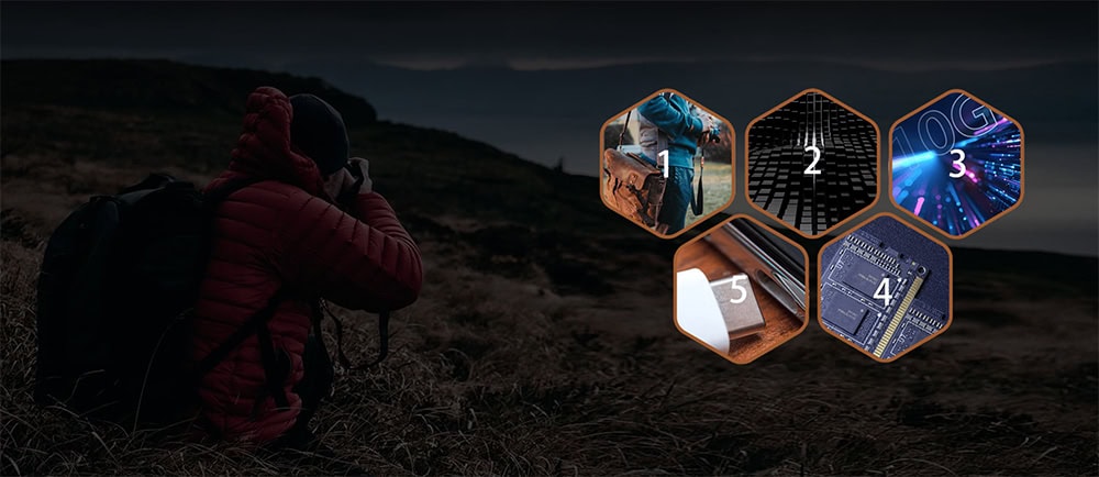 Asustor FLASHSTOR 6 Gen2 (FS6806X) AMD Ryzen V3C14 8GB DDR5 ile Güçlü Veri Depolama.
