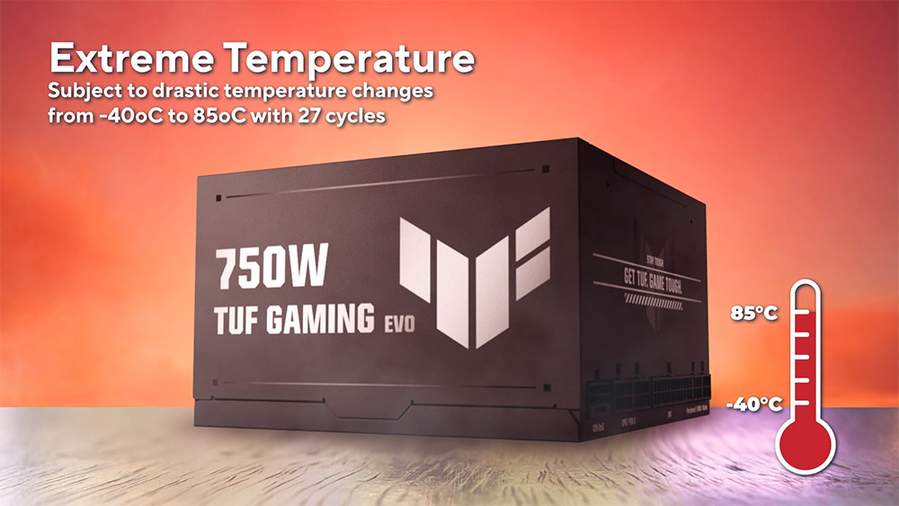 TUF Gaming 750W Gold EVO ASUS TUF GAMING 750G Güç Kaynağı H6