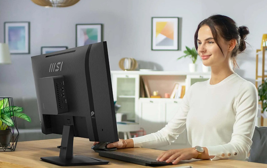 MSI PRO MP242 E14A 23.8 inç 144Hz 1ms Full HD Adaptive Sync IPS Monitör h6