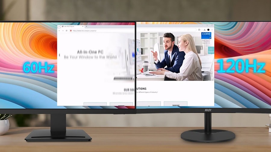 Kavisli MSI PRO MP341CQ E12 34 inç UWQHD monitör, 120Hz yenileme hızı ve 1ms tepki süresi ile yüksek performans sağlar. Adaptive Sync ve VA panel teknolojisi ile net ve akıcı görüntü deneyimi sunar.