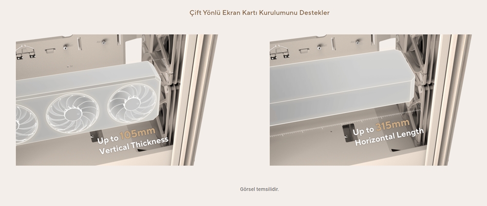 ProArt PA401 Wood Edition Beige - Mesh Panel ASUS ProArt PA401 Wood Edition Beige - Mesh Panel Gaming Kasa H7
