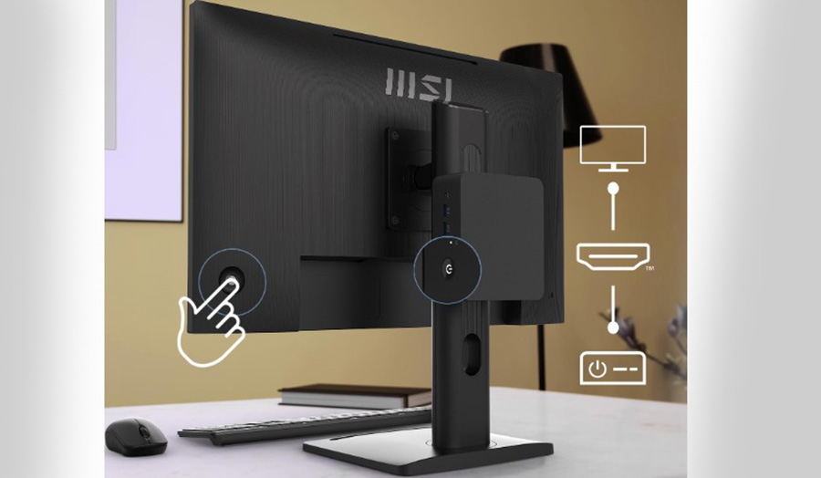 MSI PRO MP275PG E14 27 inç 144Hz 1ms Full HD FreeSync IPS Pivot Monitör h7