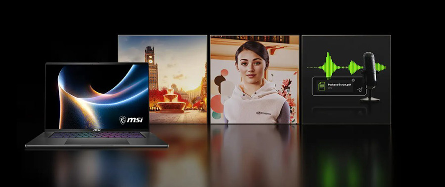 MSI STEALTH 16 AI+ B3WH-011TR Intel Core Ultra 9-386H GeForce RTX 5070 Ti 12GB 125W 32GB DDR5 1TB SSD 16 inç QHD+ 240Hz OLED W11 Home Gaming Laptop h8