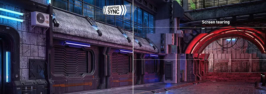 Yüksek performanslı MSI MAG 275F E20 27 inç 200Hz 0.5ms Full HD Adaptive Sync Rapid IPS gaming monitörü, ekran yırtılmasını önler ve akıcı oyun deneyimi sağlar.