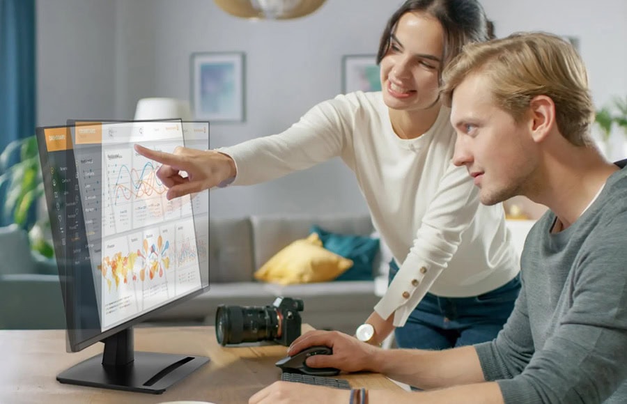 MSI PRO MP243 E14 23.8 inç Full HD 144Hz IPS monitör, Adaptive Sync teknolojisi ve 1ms tepki süresi ile yüksek performans ve net görüntü sağlar. Ofis ve oyun kullanımı için ideal.