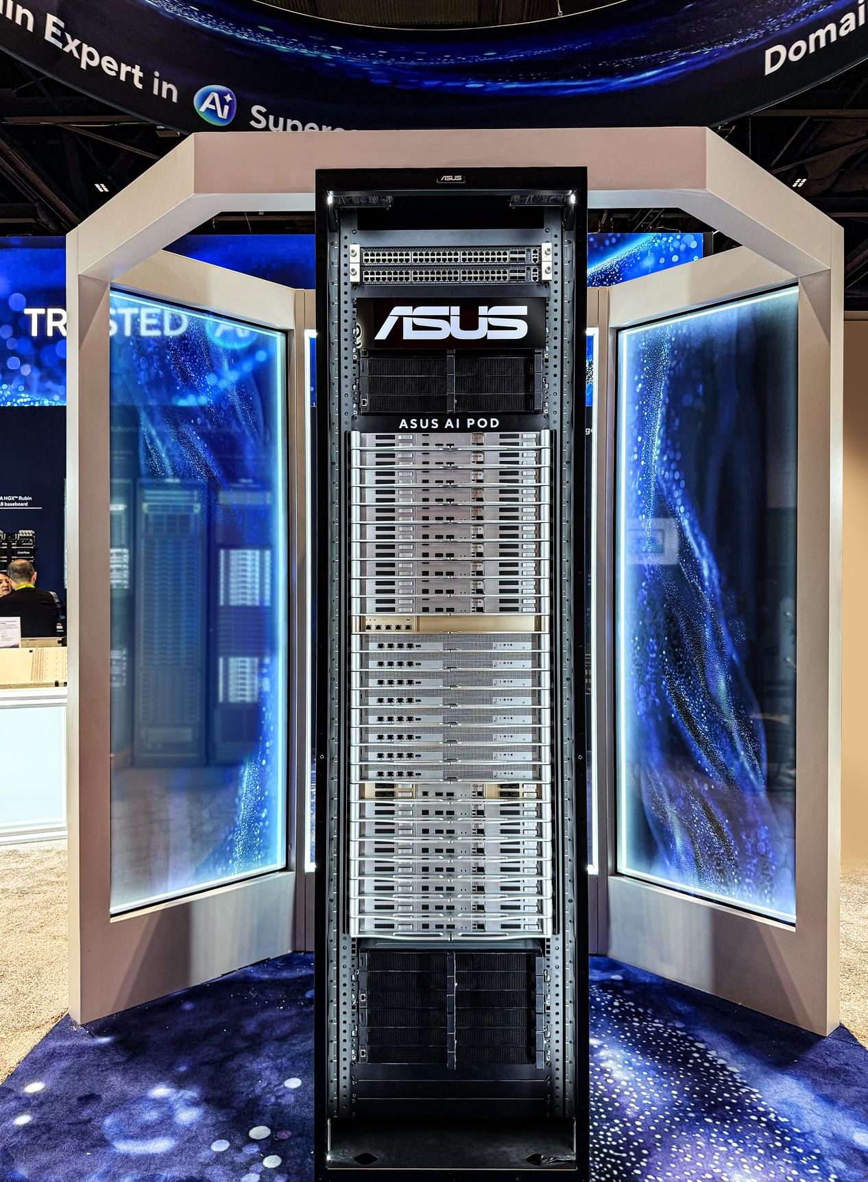 Asus Ai Pod Built On Nvidia Vera Rubin Nvl72 Platform Delivers Ultra Dense Performance For Massive Ai Workloads With Lower Pue And Tco