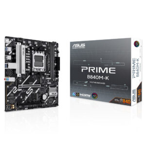 Asus Prime B840m K 8000mhz (oc) Ddr5 Soket Am5 M.2 Hdmi Matx Anakart 1