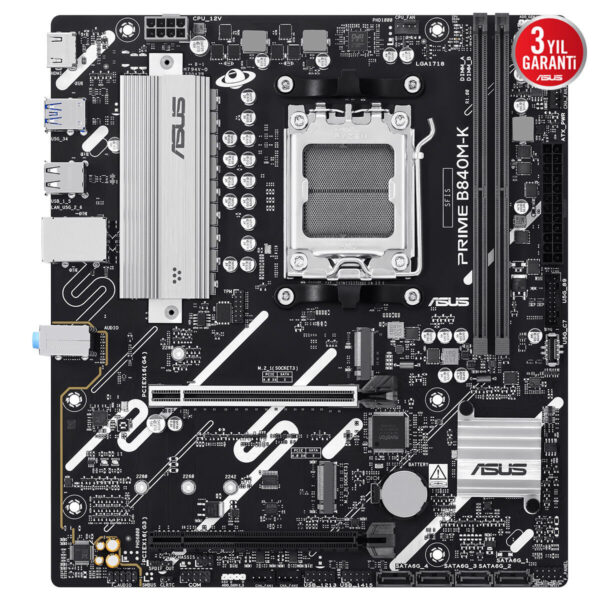 Asus Prime B840m K 8000mhz (oc) Ddr5 Soket Am5 M.2 Hdmi Matx Anakart 4