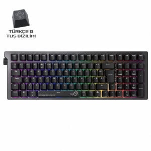 ASUS ROG Strix Morph 96 Wireless ROG NX V2 Switch Hotswap RGB Mekanik Kablosuz Türkçe Gaming Klavye + Switch / Keycap Hediye