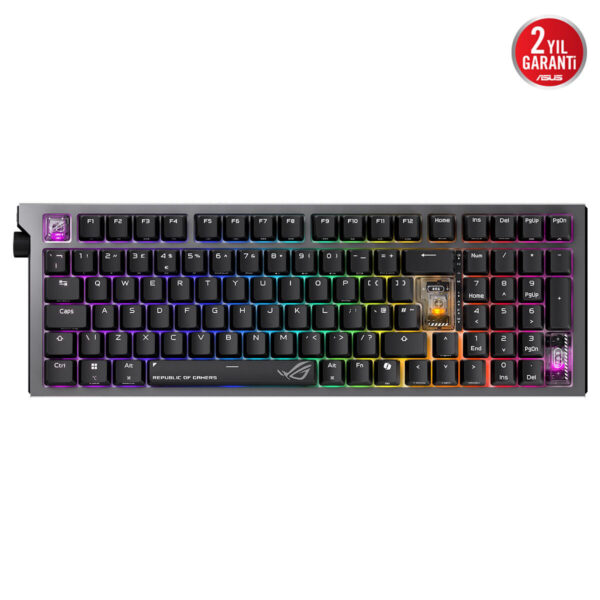 Asus Rog Strix Morph 96 Wireless Rog Nx V2 Switches Hotswap Rgb Mekanik Kablosuz Gaming Klavye 7