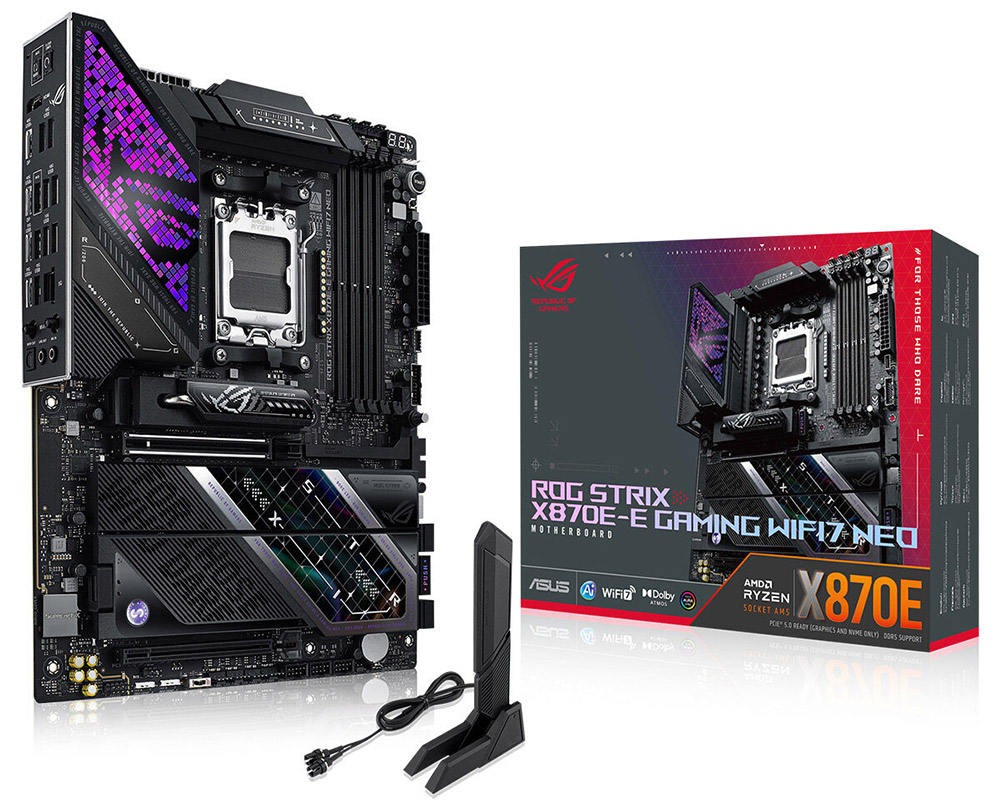 ROG STRIX X870E-E GAMING WIFI7 NEO ASUS ROG STRIX X870E-E GAMING WIFI7 NEO Anakart H1
