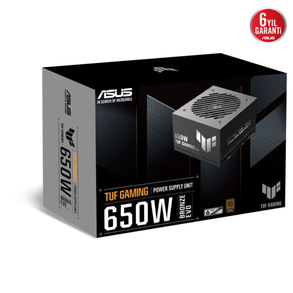 Asus Tuf Gaming 650b Evo 650w 80+bronze Atx 3.1 Güç Kaynağı 14