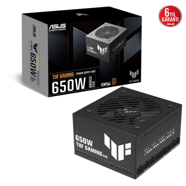 Asus Tuf Gaming 650b Evo 650w 80+bronze Atx 3.1 Güç Kaynağı 2