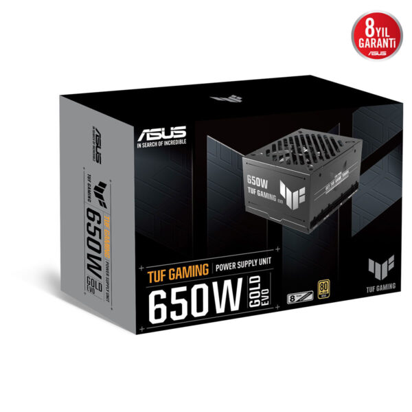 Asus Tuf Gaming 650g Evo 650w 80+gold Pcie 5.1 Atx 3.1 Güç Kaynağı 15