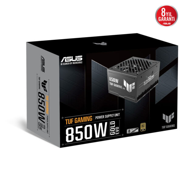 Asus Tuf Gaming 850g Evo 850w 80+gold Pcie 5.1 Full Modüler Atx 3.1 Güç Kaynağı 15